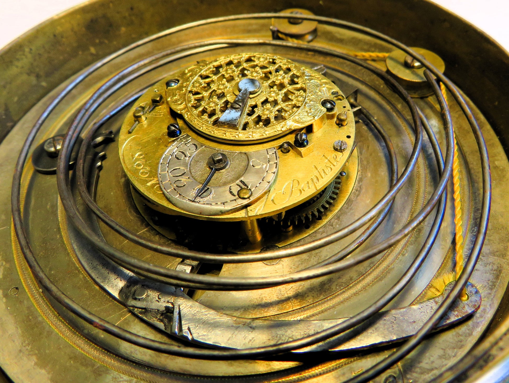 Jean Baptiste Baillon III Paris Hofuhrmacher Kutscheruhr Repitition ca. 1740 - Sammler - Uhren