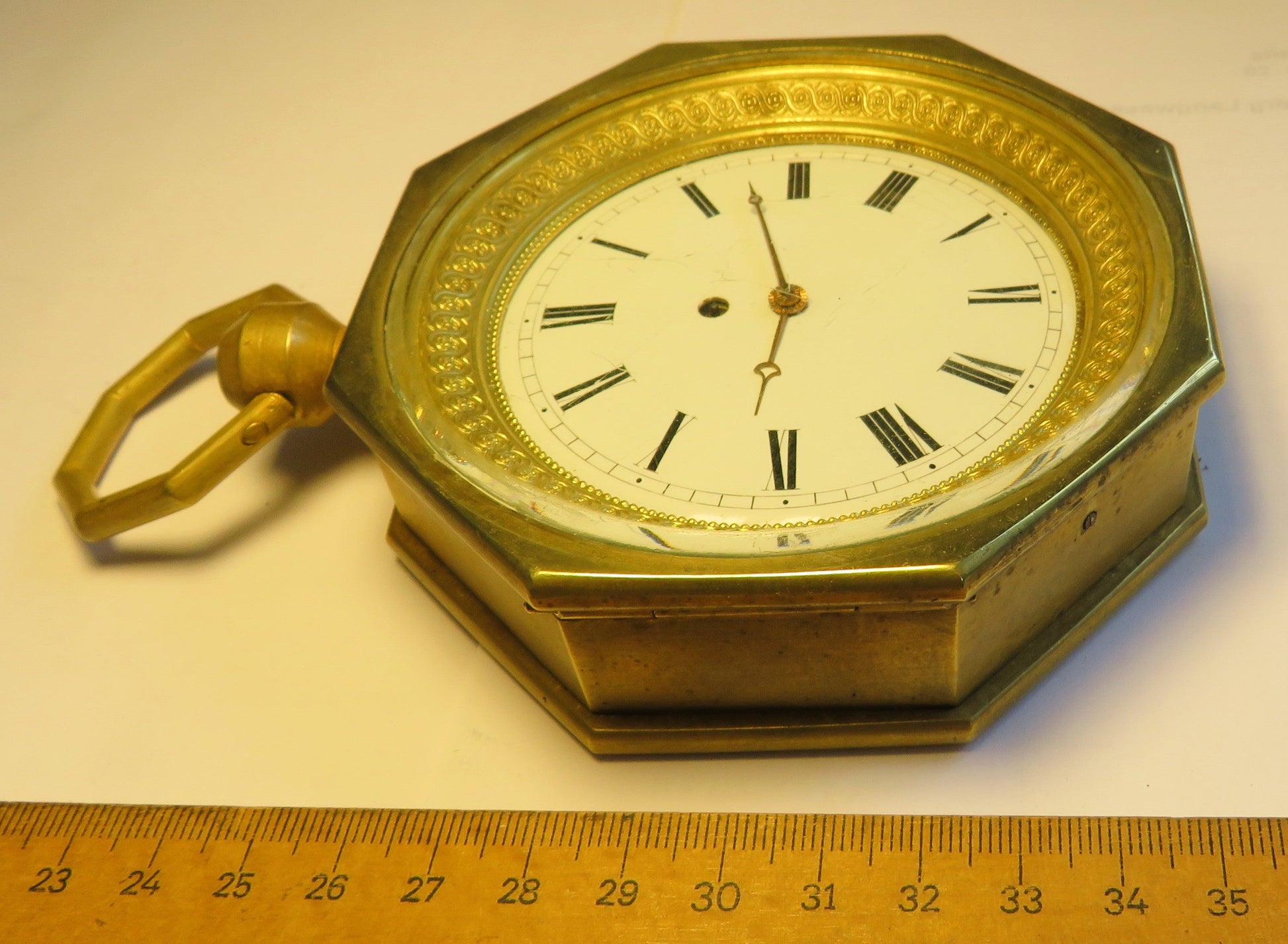 Jean Romilly á Paris Hofuhrmacher Kutscher Kutschen Uhr Spindelhemmung ca. 1760 - Sammler - Uhren