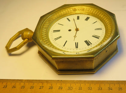 Jean Romilly á Paris Hofuhrmacher Kutscher Kutschen Uhr Spindelhemmung ca. 1760 - Sammler - Uhren