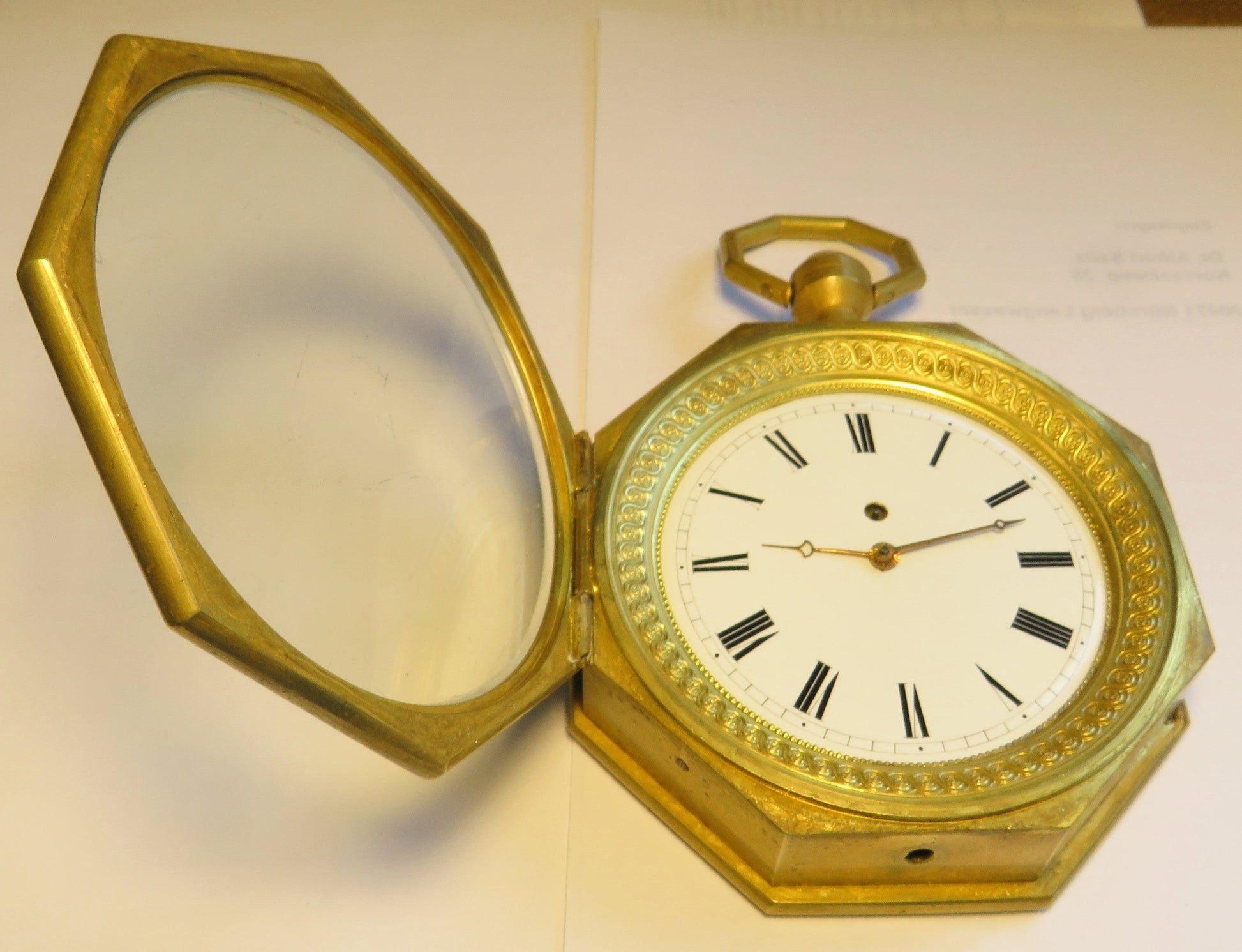 Jean Romilly á Paris Hofuhrmacher Kutscher Kutschen Uhr Spindelhemmung ca. 1760 - Sammler - Uhren