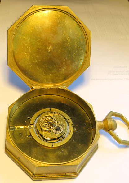 Jean Romilly á Paris Hofuhrmacher Kutscher Kutschen Uhr Spindelhemmung ca. 1760 - Sammler - Uhren