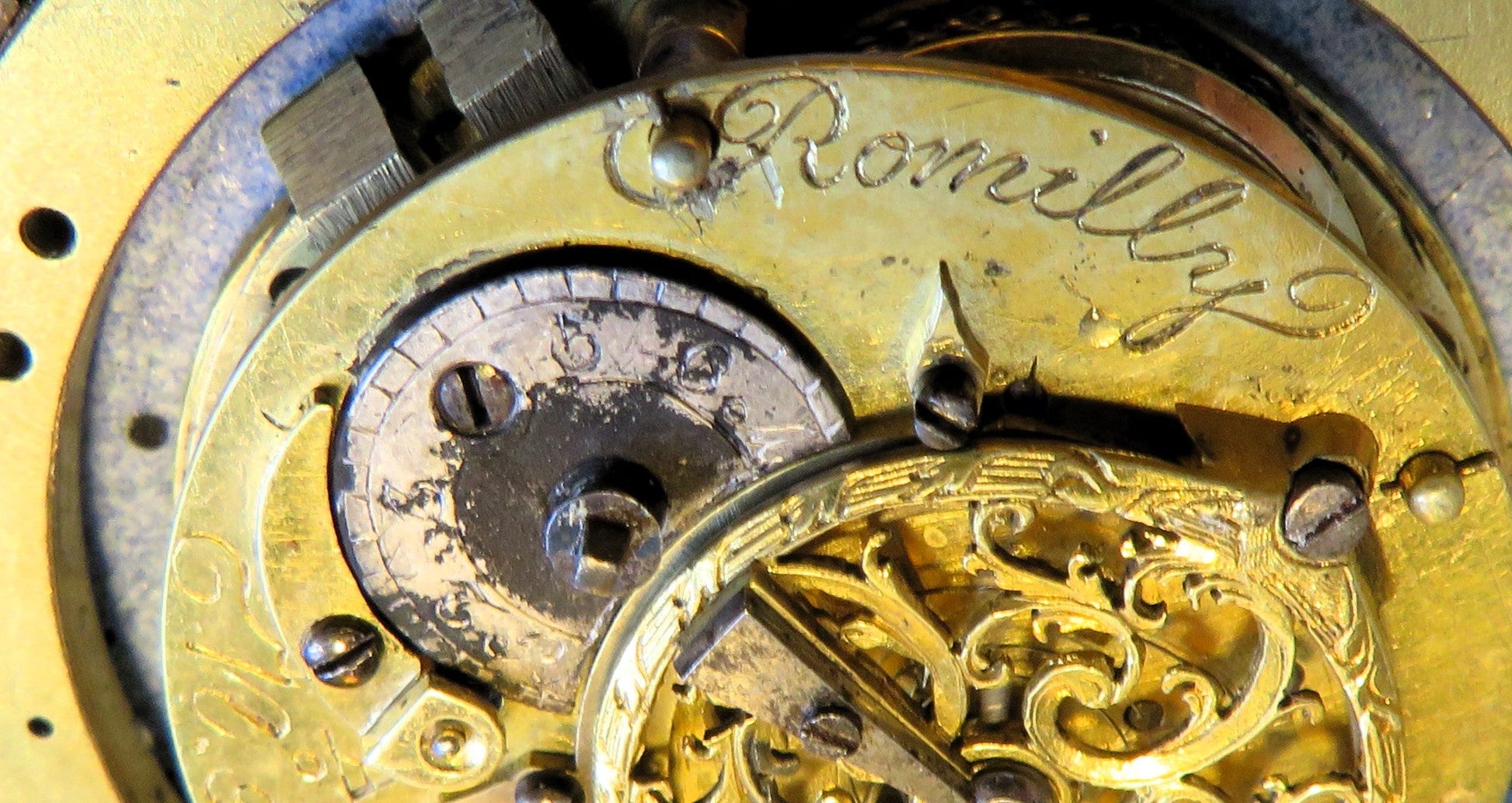 Jean Romilly á Paris Hofuhrmacher Kutscher Kutschen Uhr Spindelhemmung ca. 1760 - Sammler - Uhren