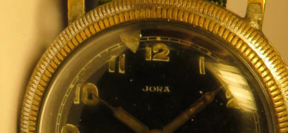 Jora frühe Pfeilindex Fliegeruhr Pilot Watch Reichsluftwaffe 1930 WK2 Natalis - Sammler - Uhren