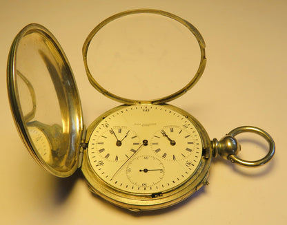 Jules Jurgensen Locle Beobachtungsuhr Deck Observation Watch Seconde Morte - Sammler - Uhren