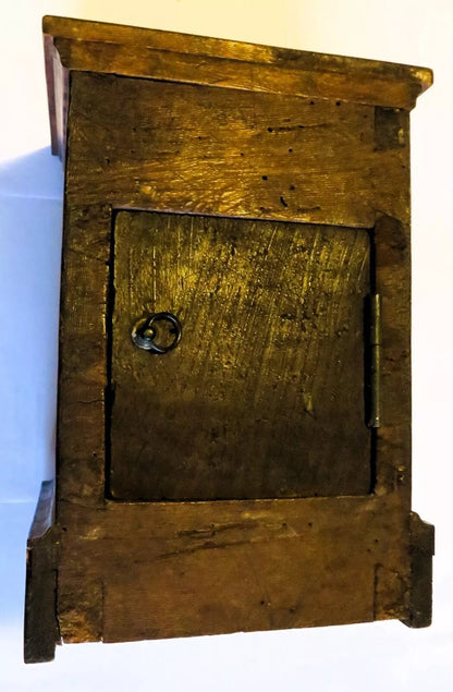 Julien le Roy Paris Bronze Tisch Spindel Tisch Uhr ca. 1720 15 x 15 x 31cm - Sammler - Uhren