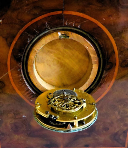 Julien le Roy Paris Bronze Tisch Spindel Tisch Uhr ca. 1720 15 x 15 x 31cm - Sammler - Uhren
