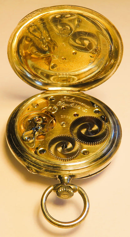 Julius Assmann 900 Silber HTU seltenes Breguet Zifferblatt, Glashütte ca. 1920 - Sammler - Uhren