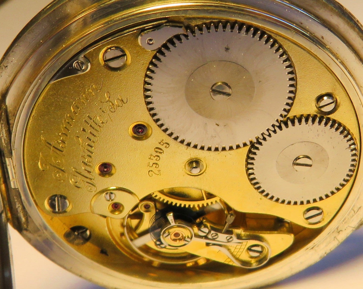 Julius Assmann 900 Silber HTU seltenes Breguet Zifferblatt, Glashütte ca. 1920 - Sammler - Uhren
