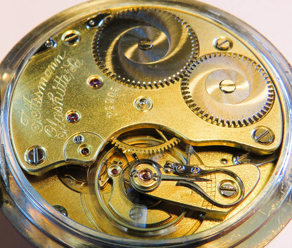 Julius Assmann 900 Silber HTU seltenes Breguet Zifferblatt, Glashütte ca. 1920 - Sammler - Uhren