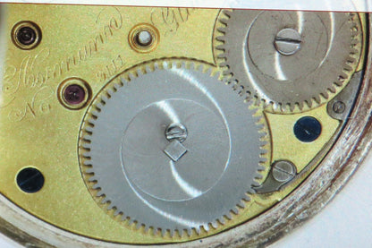 Julius Assmann Glashütte Taschenuhr ca. 1883 in Faksimile Originaletui - Sammler-Uhren