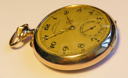 Julius Assmann Glashütte massiv Gold Herrentaschenuhr Lepine 91g Nummern identisch - Sammler - Uhren