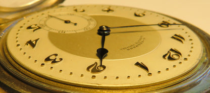 Julius Assmann große Silber HTU seltenes Breguet Zifferblatt, Glashütte 1920 - Sammler - Uhren