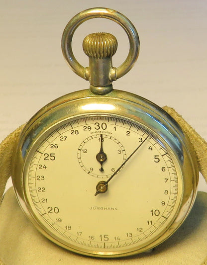Junghans 29 I U-Boot Torpedo Laufzeit Stoppuhr Kriegs Marine WK WW 2 II - Sammler-Uhren