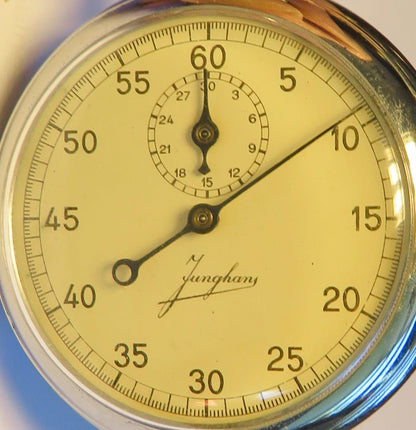 Junghans 29A U-Boot Torpedo Laufzeit Stoppuhr Kriegs Marine WK WW 2 II - Sammler-Uhren