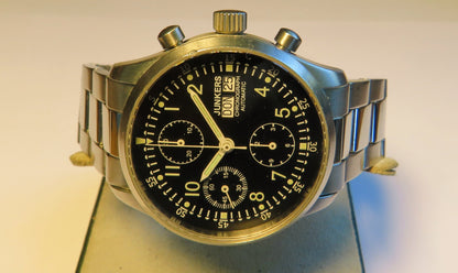 Junkers FM Chronograph Fliegeruhr Automatik Day Date ca. 2000 - Sammler - Uhren
