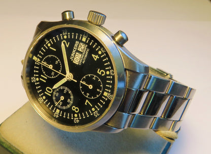 Junkers FM Chronograph Fliegeruhr Automatik Day Date ca. 2000 - Sammler - Uhren