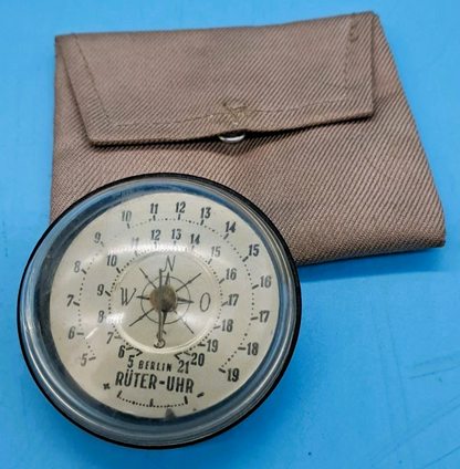 Brand new Sundial Dr. Rüter Berlin 1946 OVP in rare luxury bag