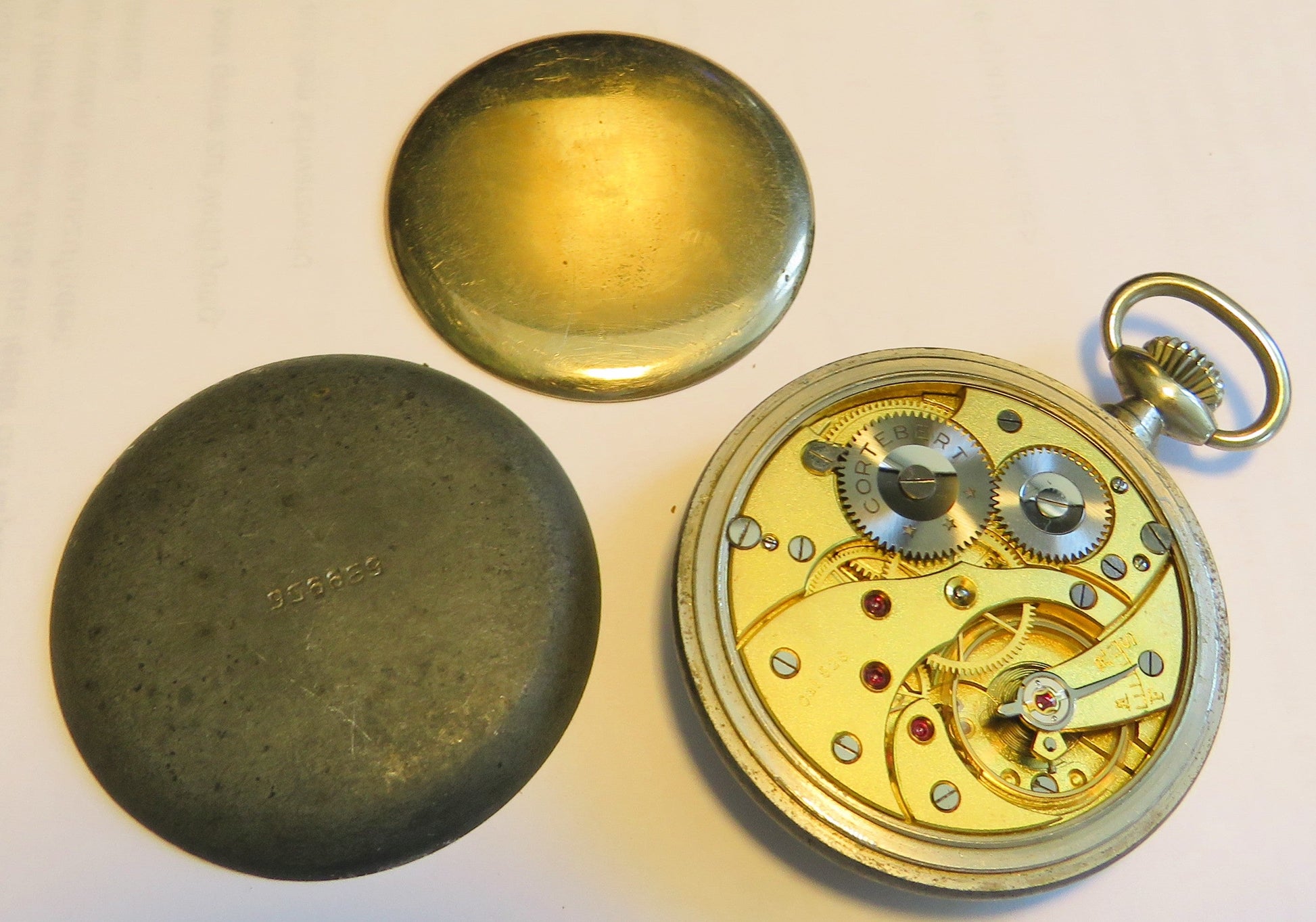 K. M. Cortebert KM Beobachtungsuhr B - Uhr Deckuhr 2. Klasse Kriegsmarine WK 2 WW II - Sammler - Uhren