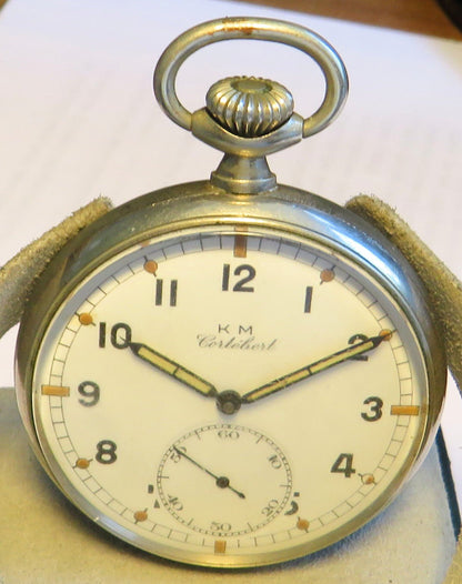 K. M. Cortebert KM Beobachtungsuhr B - Uhr Deckuhr 2. Klasse Kriegsmarine WK 2 WW II - Sammler - Uhren