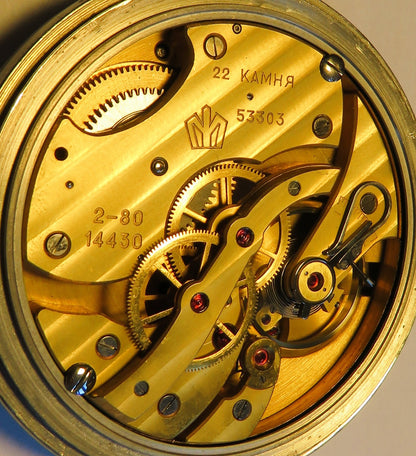 Kirova Poljot Deckuhr Schiffs Marine Chronometer in Originalbox CCCP - Sammler - Uhren