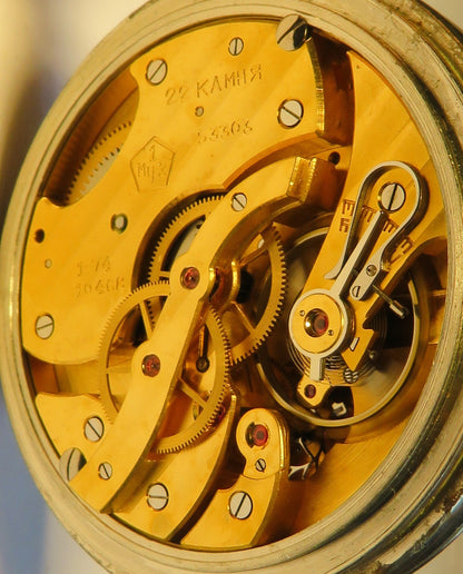 Kirova Poljot Deckuhr Schiffs Marine Chronometer in Originalbox CCCP - Sammler - Uhren
