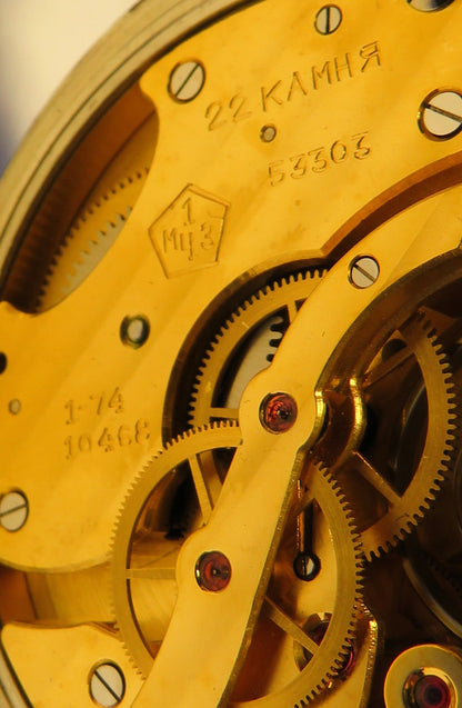 Kirova Poljot Deckuhr Schiffs Marine Chronometer in Originalbox CCCP - Sammler - Uhren
