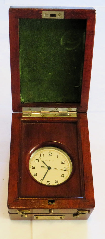 Kirova Poljot Deckuhr Schiffs Marine Chronometer in Originalbox CCCP - Sammler - Uhren