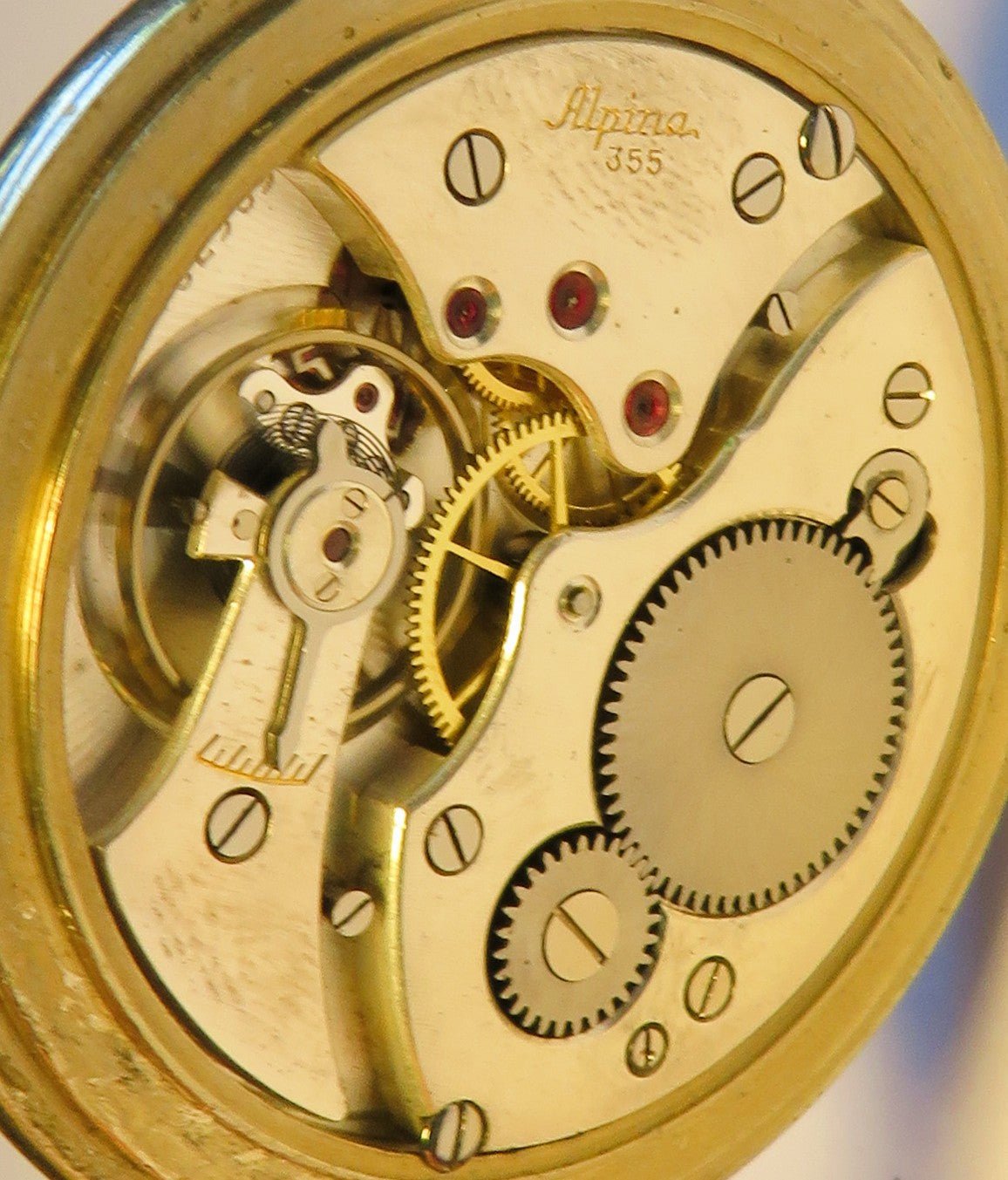 KM Alpina Beobachtungsuhr B - Uhr Deckuhr 2. Klasse Kriegsmarine WK 2 WW II - Sammler - Uhren