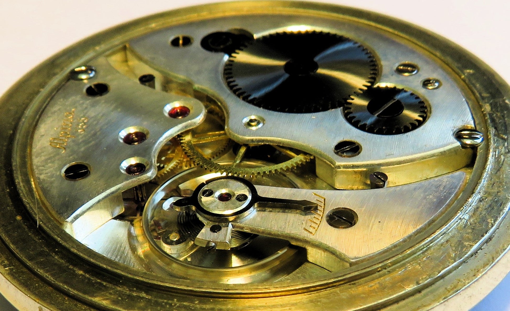 KM Alpina Beobachtungsuhr B - Uhr Deckuhr 2. Klasse Kriegsmarine WK 2 WW II - Sammler - Uhren