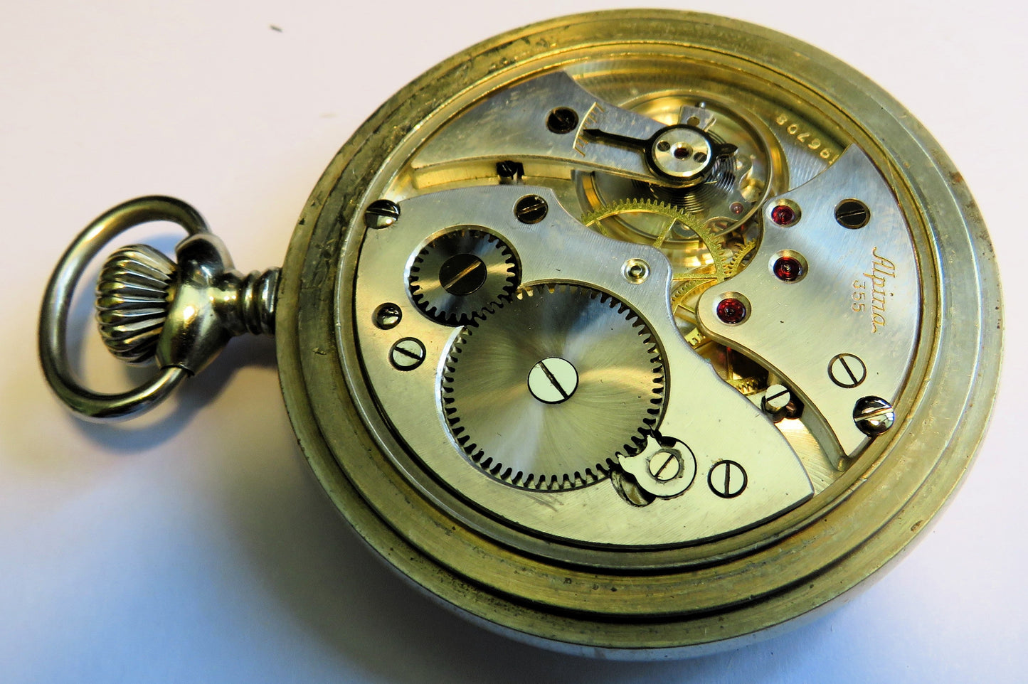 KM Alpina Beobachtungsuhr B - Uhr Deckuhr 2. Klasse Kriegsmarine WK 2 WW II - Sammler - Uhren