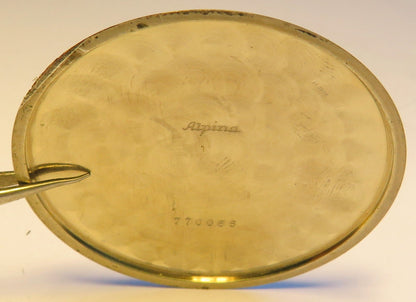 KM Alpina Beobachtungsuhr B - Uhr Deckuhr 2. Klasse Kriegsmarine WK 2 WW II - Sammler - Uhren