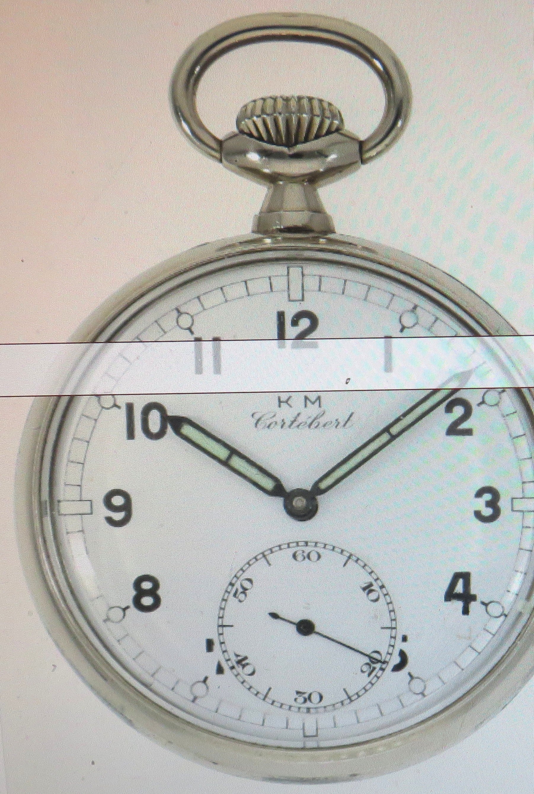 KM Cortebert Beobachtungsuhr B - Uhr Deckuhr 2. Klasse Kriegsmarine WK 2 WW II - Sammler - Uhren