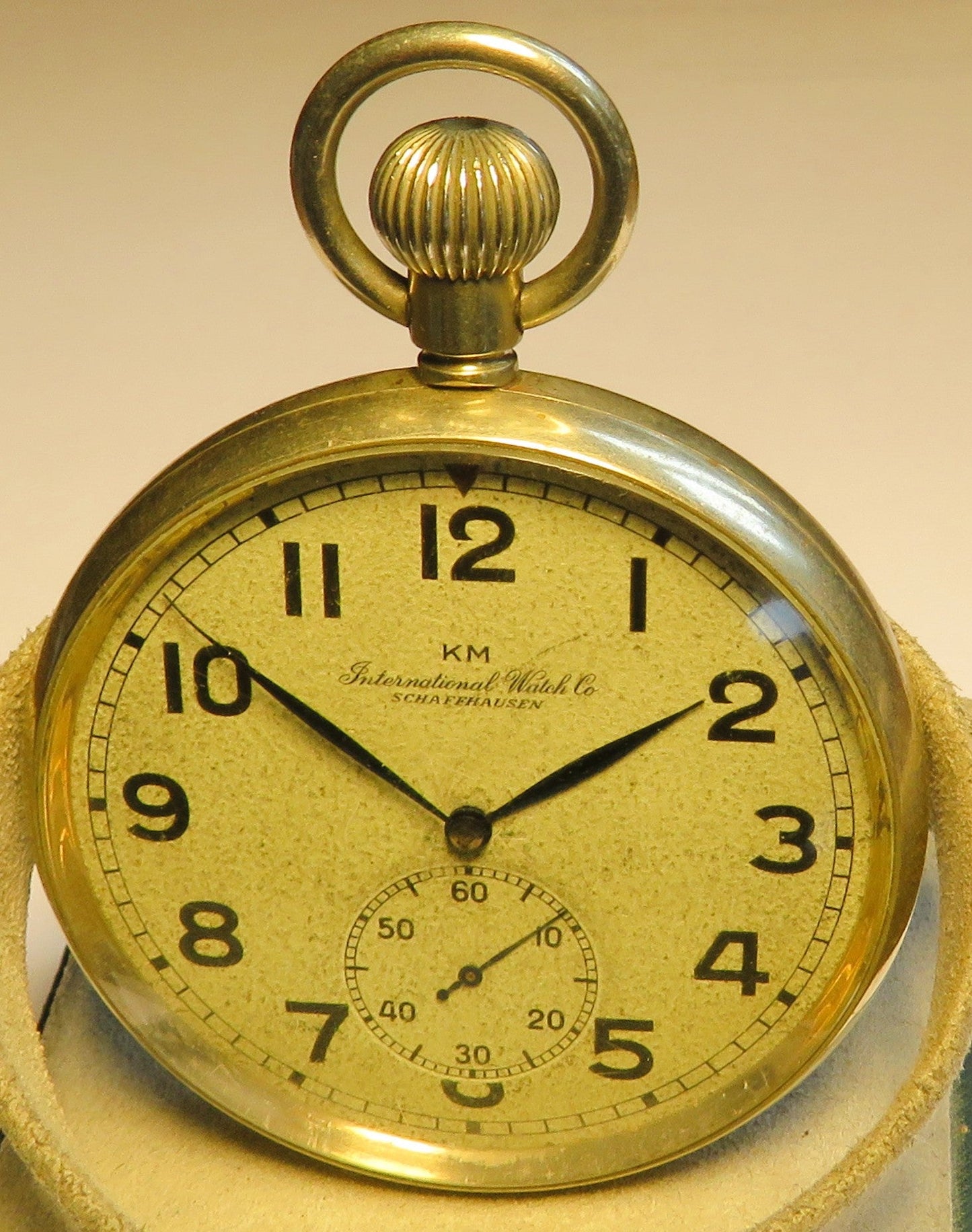 KM IWC "M 7231" signierte Leuchtziffer B - Uhr Deckuhr 2. Klasse Kriegsmarine - Sammler - Uhren