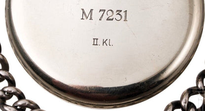 KM IWC "M 7231" signierte Leuchtziffer B - Uhr Deckuhr 2. Klasse Kriegsmarine - Sammler - Uhren