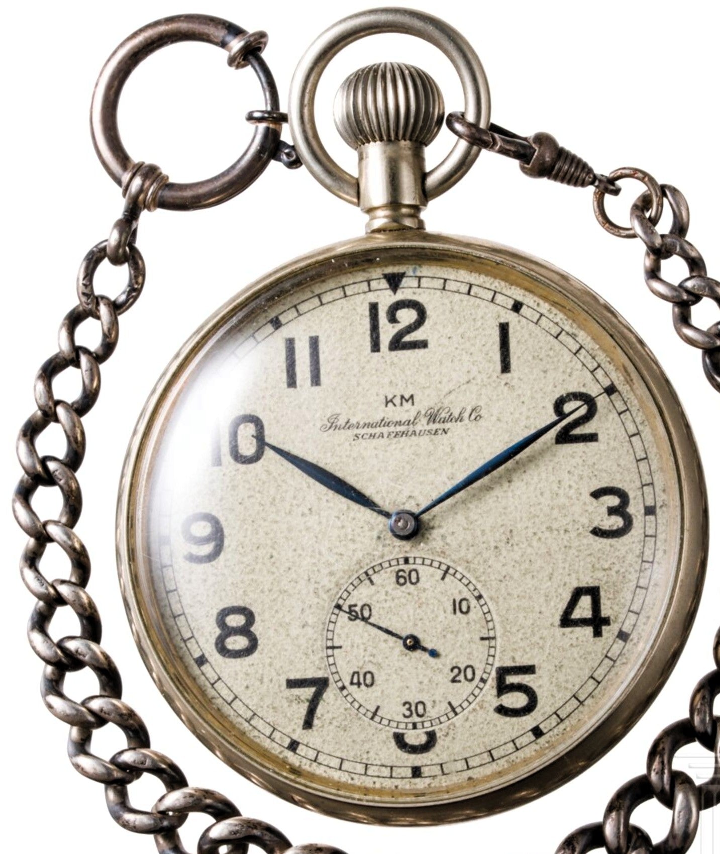 KM IWC "M 7231" signierte Leuchtziffer B - Uhr Deckuhr 2. Klasse Kriegsmarine - Sammler - Uhren