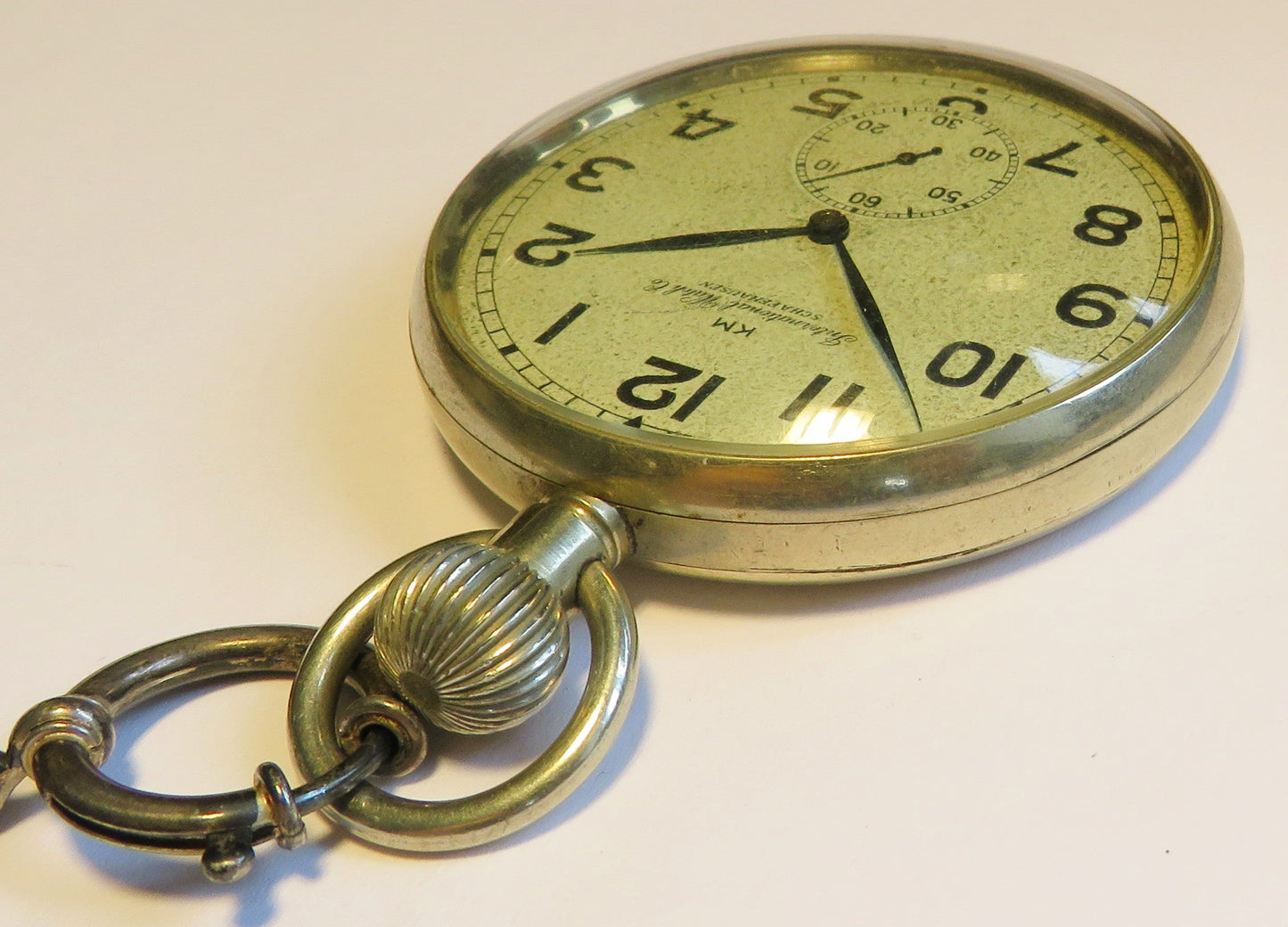 KM IWC "M 7231" signierte Leuchtziffer B - Uhr Deckuhr 2. Klasse Kriegsmarine - Sammler - Uhren