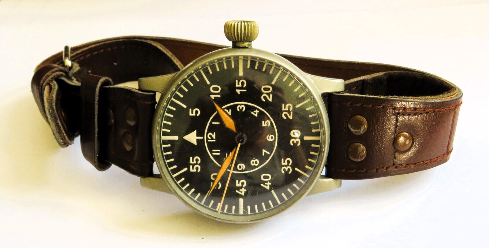 Lange & Söhne Fliegeruhr B - Uhr Beobachtungsuhr Luftwaffe WK 2 OVP Schätzle - Sammler - Uhren