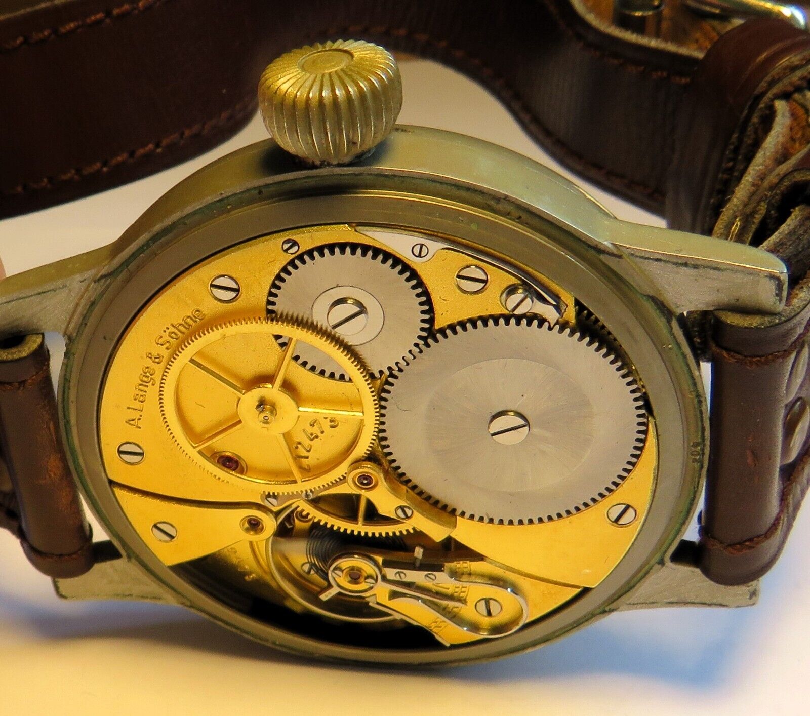 Lange & Söhne Fliegeruhr B - Uhr Beobachtungsuhr Luftwaffe WK 2 OVP Schätzle - Sammler - Uhren