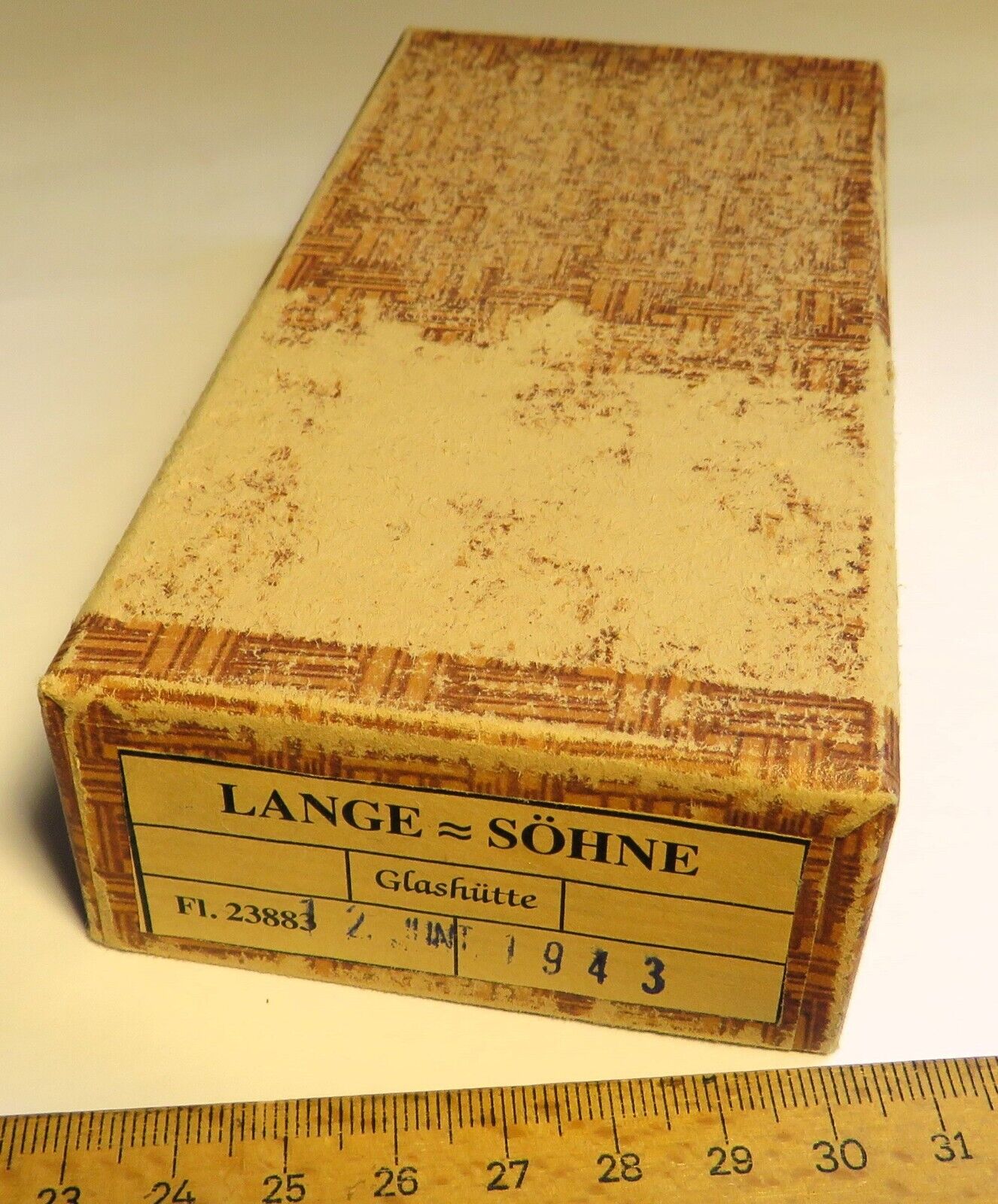 Lange & Söhne Fliegeruhr B - Uhr Beobachtungsuhr Luftwaffe WK 2 OVP Schätzle - Sammler - Uhren