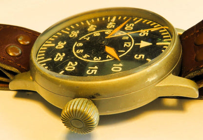 Lange & Söhne Fliegeruhr B - Uhr Beobachtungsuhr Luftwaffe WK 2 OVP Schätzle - Sammler - Uhren
