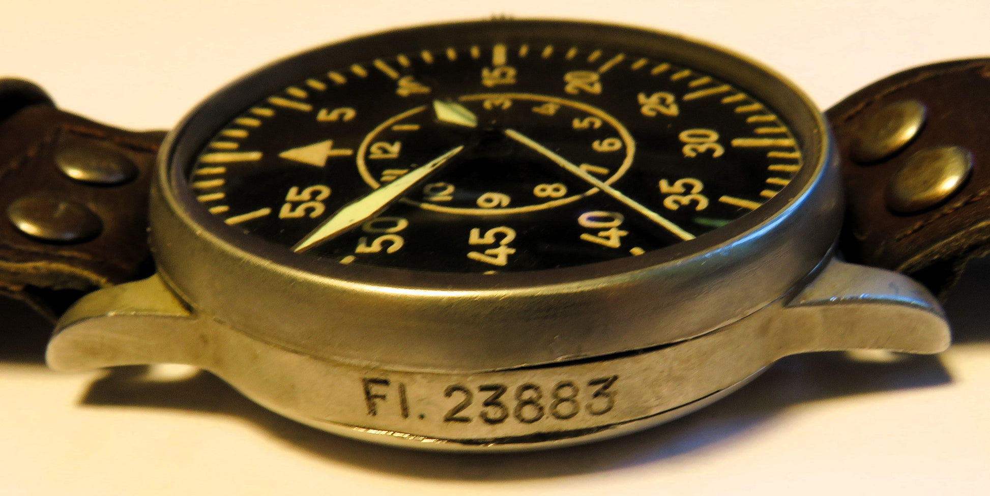 Lange & Söhne Fliegeruhr RLM NAV B - Uhr Beobachtungsuhr Reichs Luftwaffe WK 2 - Sammler - Uhren