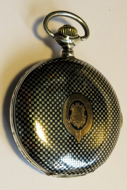 Le Phare Baillot Tula Silber Viertelrepititions Herren TU 55mm ca. 1900 russisch - Sammler - Uhren