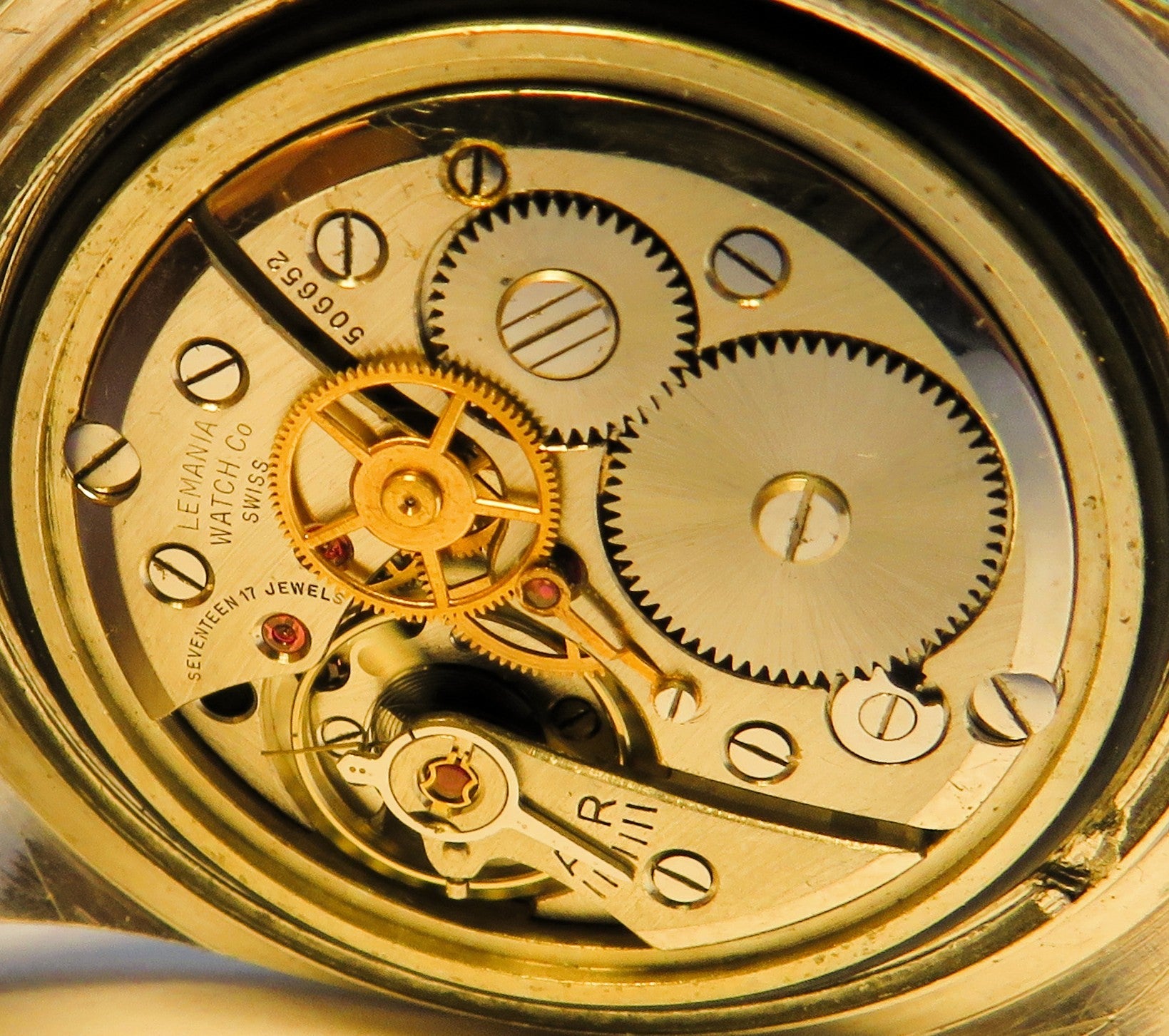 Lemania Majetek frühe Fliegeruhr Reichs - Tschechische Luftwaffe 1938 - Sammler - Uhren