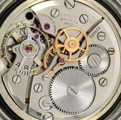 Lemania Majetek frühe Fliegeruhr Reichs - Tschechische Luftwaffe 1938 - Sammler - Uhren