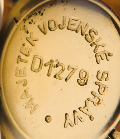 Lemania Majetek frühe Fliegeruhr Reichs - Tschechische Luftwaffe 1938 - Sammler - Uhren