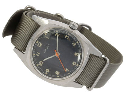 Lemania Majetek frühe Fliegeruhr Reichs - Tschechische Luftwaffe 1938 - Sammler - Uhren