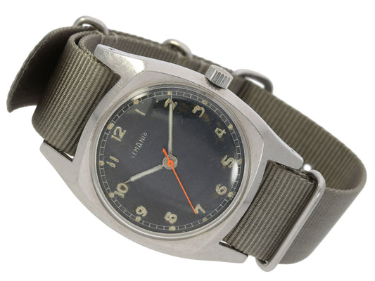 Lemania Majetek frühe Fliegeruhr Reichs - Tschechische Luftwaffe 1938 - Sammler - Uhren