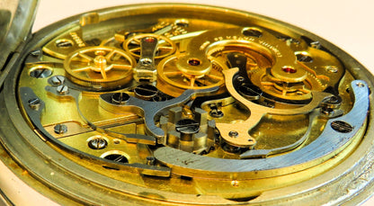 Lemania Majetek tschechischer Militär Beobachtungs Chronograph Stoppuhr WK 2 - Sammler - Uhren