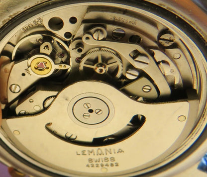 Lemania Regatta Elvström Luxus Automatic Chronograph Herren Fullset Box Papiere - Sammler - Uhren