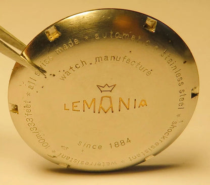 Lemania Regatta Elvström Luxus Automatic Chronograph Herren Fullset Box Papiere - Sammler - Uhren